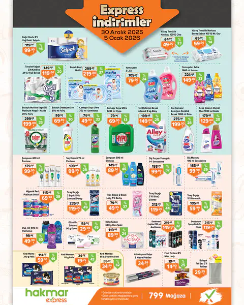 Hakmar Express İndirimleri 30 Aralık 2025 - Sayfa 1