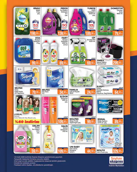 Seyhan Ekspres 10 Aralık 2025 Kataloğu - Sayfa 1