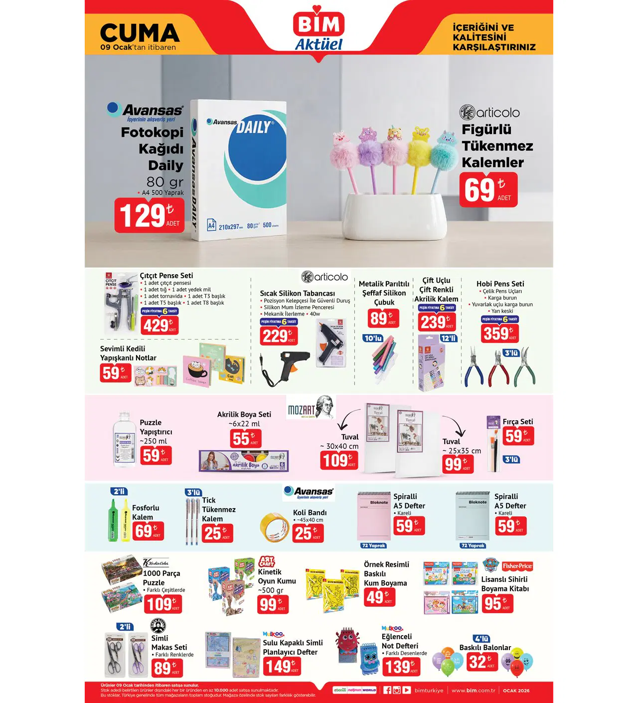 Bim 9 Ocak 2026 Aktüel Kataloğu - Sayfa 2