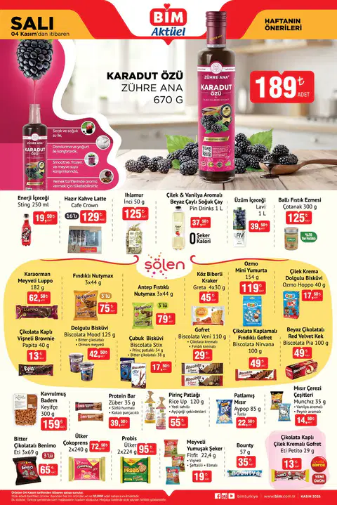 Bim 4 Kasım 2025 Aktüel Kataloğu - Sayfa 1