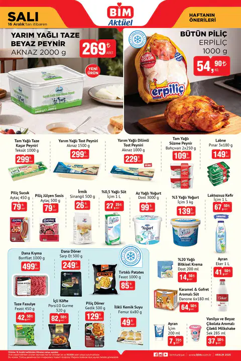 Bim 16 Aralık 2025 Aktüel Kataloğu - Sayfa 1