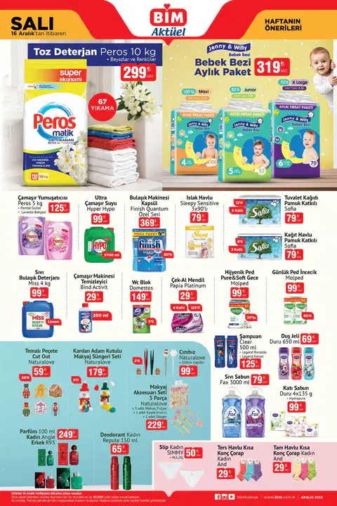 Bim 16 Aralık 2025 Aktüel Kataloğu - Sayfa 1