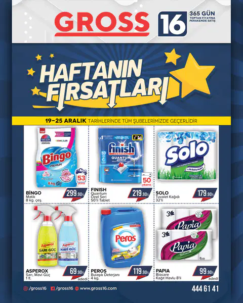Gross 16  19 Aralık 2025 Kataloğu - Sayfa 1