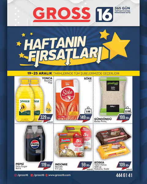 Gross 16  19 Aralık 2025 Kataloğu - Sayfa 1