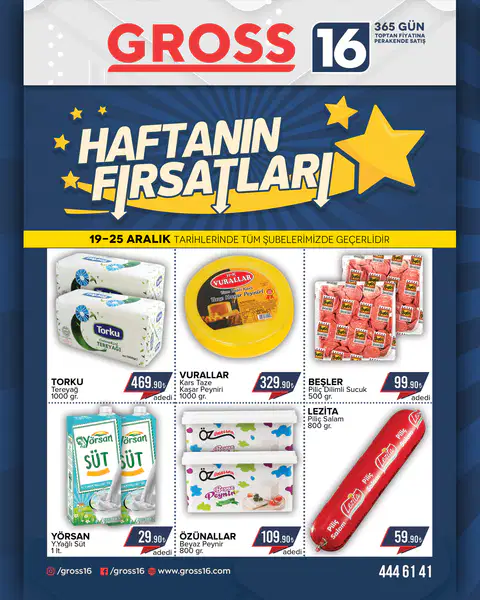 Gross 16  19 Aralık 2025 Kataloğu - Sayfa 1