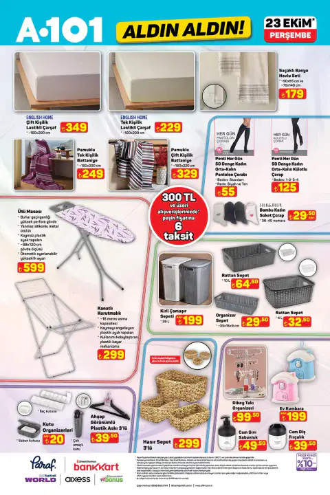 A101 23 Ekim 2025 Kataloğu - Sayfa 1