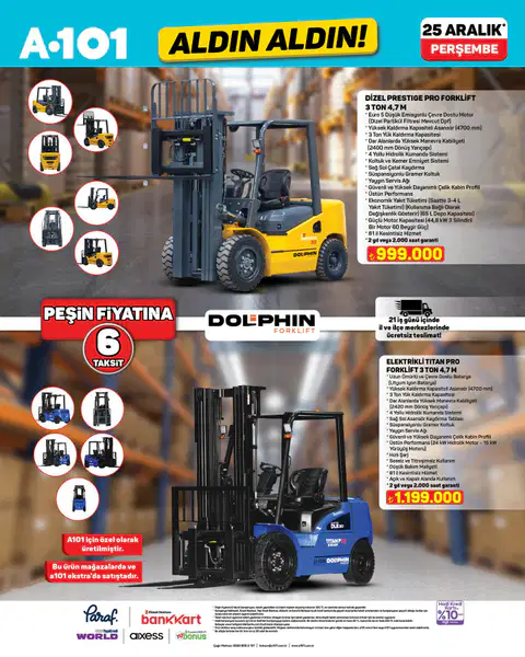 A101 25 Aralık 2025 Kataloğu - Sayfa 1