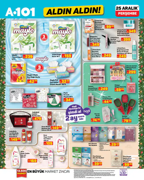 A101 25 Aralık 2025 Kataloğu - Sayfa 1