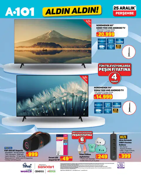 A101 25 Aralık 2025 Kataloğu - Sayfa 1