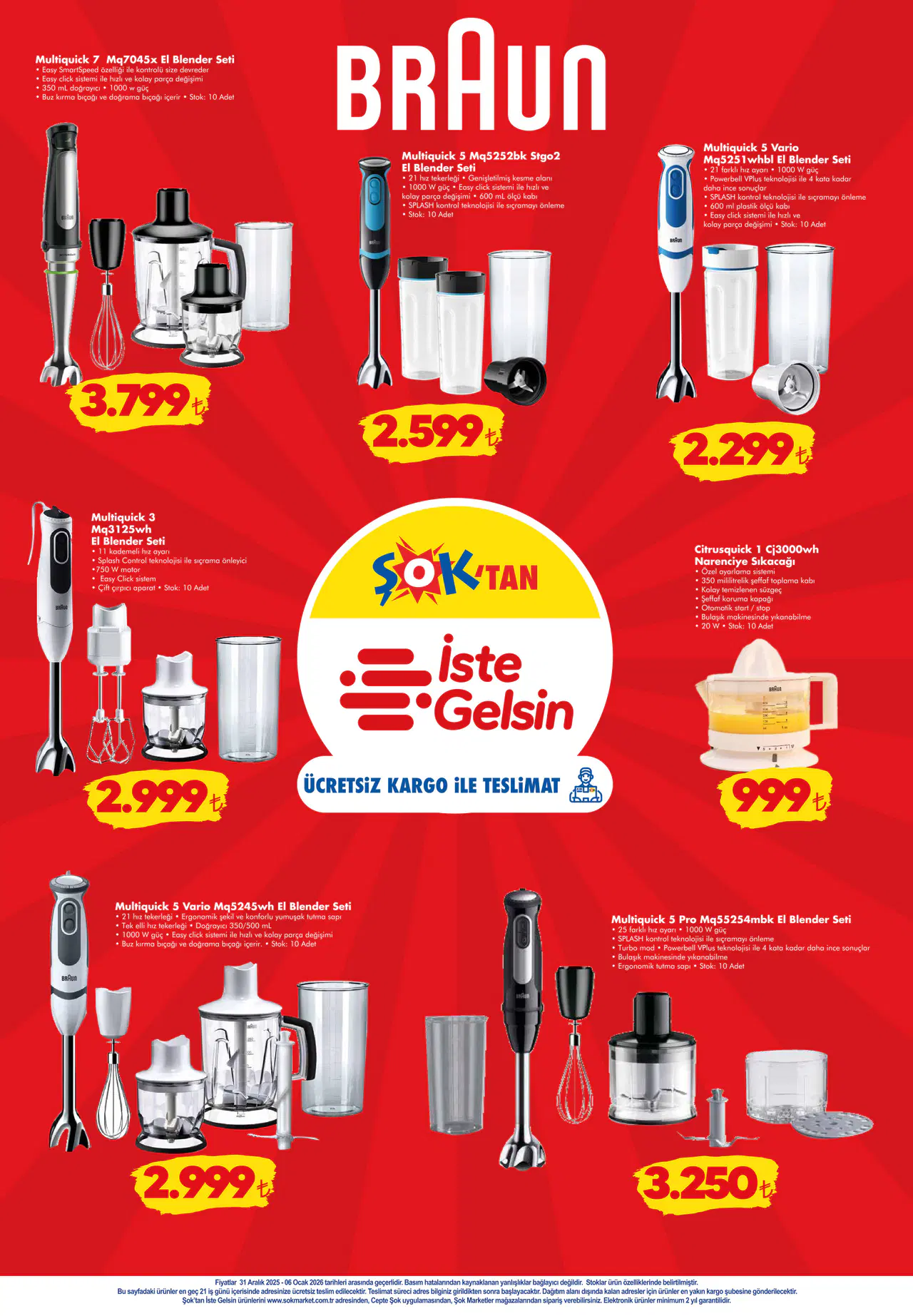 ŞOK 31 Aralık 2025 Kataloğu - Sayfa 8