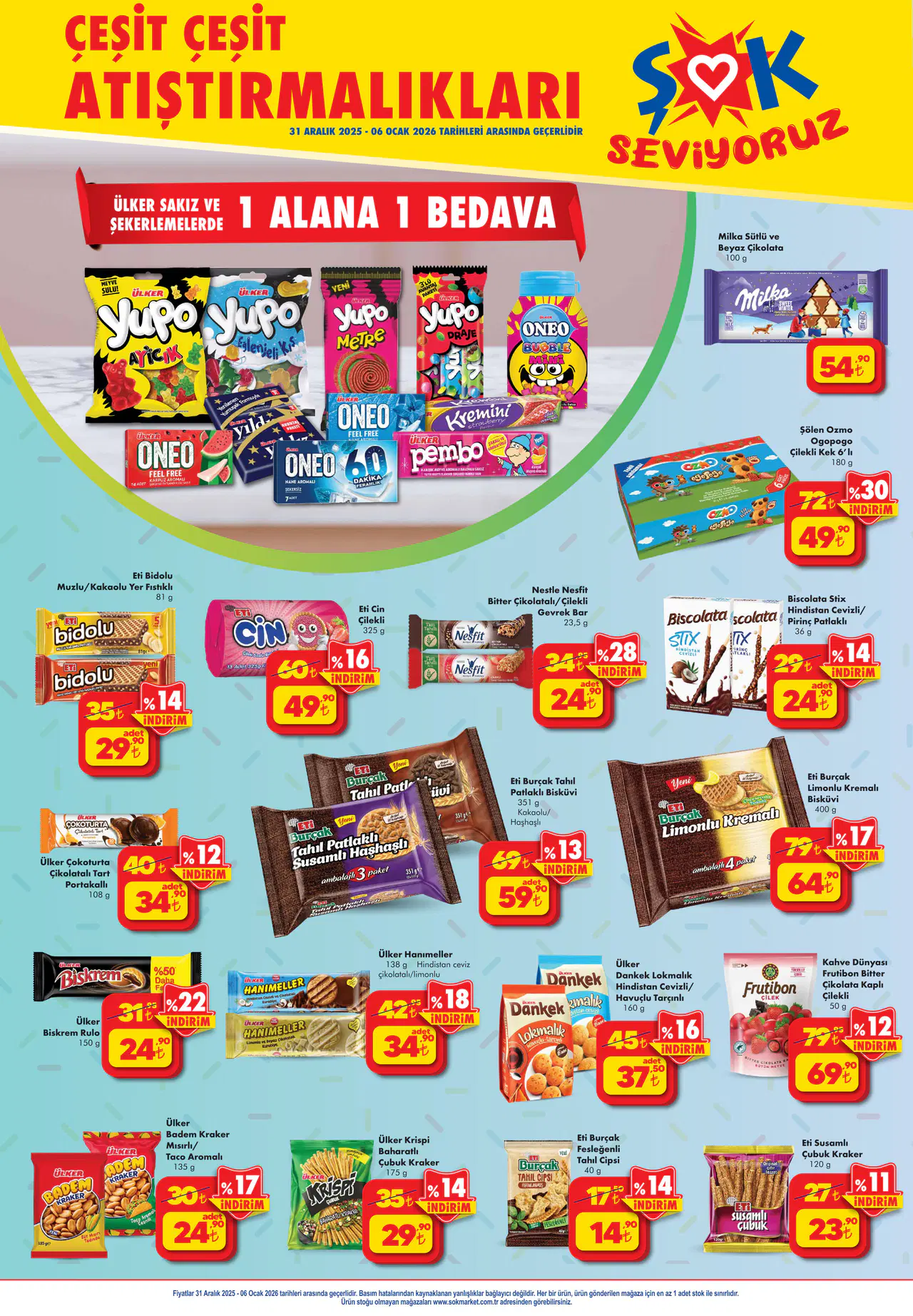 ŞOK 31 Aralık 2025 Kataloğu - Sayfa 2
