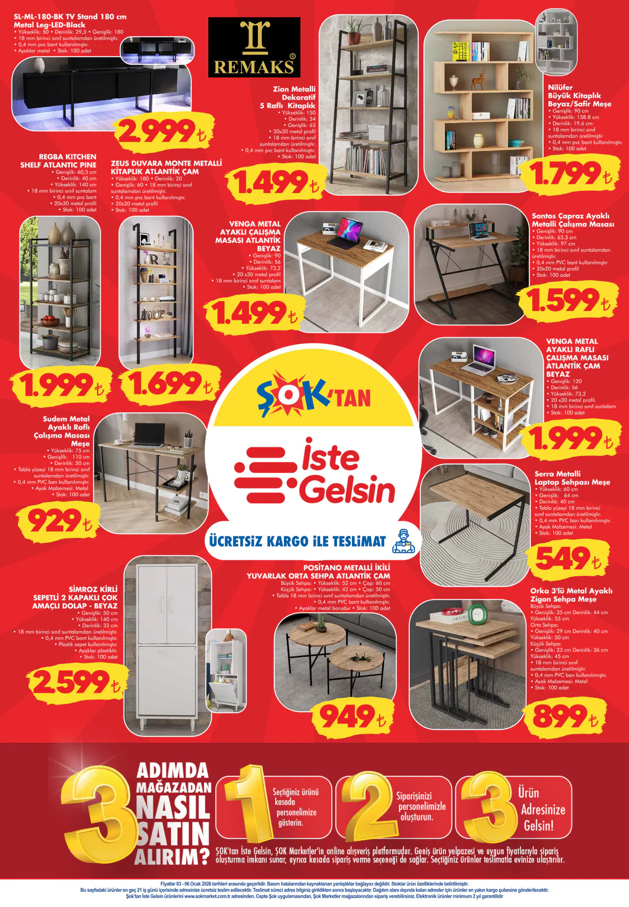 ŞOK 3 Ocak 2026 Kataloğu - Sayfa 3