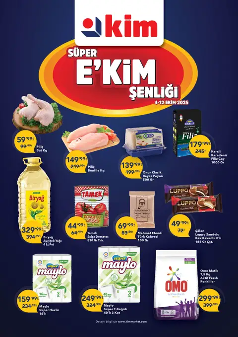 Kim Market 4 Ekim 2025 Kataloğu - Sayfa 1