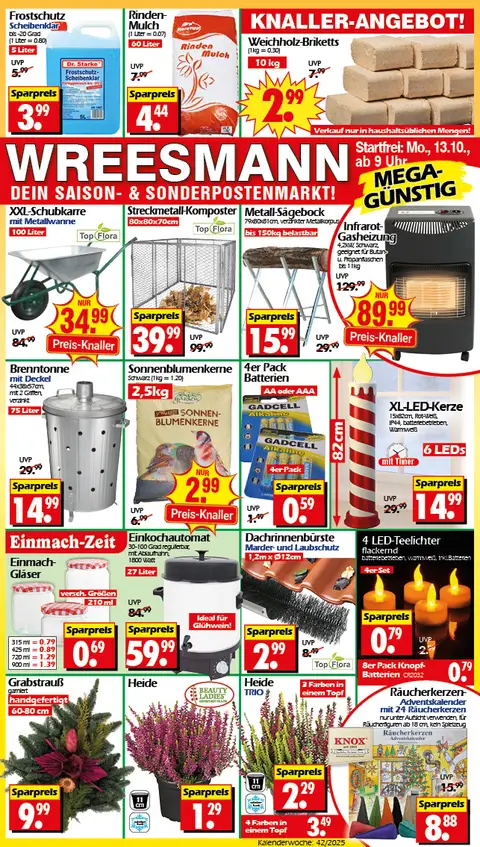 Wreesmann Prospekt - Seite 1