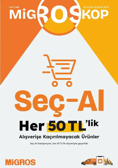 Migros 25 Eylül 2025 Migroskop Aktüel Kataloğu - Sayfa 1