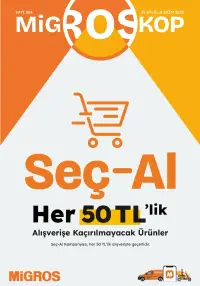 Migros Broşürü 25 Eylül 2025