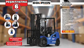ELEKTRİKLİ TITAN PRO FORKLIFT 3 TON 4,7 M